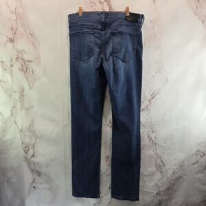 Paige Jeans Mens 32 X 34 Federal Slim Straight Stretch Denim Downcaster Dark